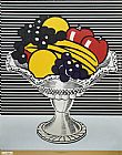 Roy Lichtenstein Famous Paintings - Still Life with Crystal Bowl